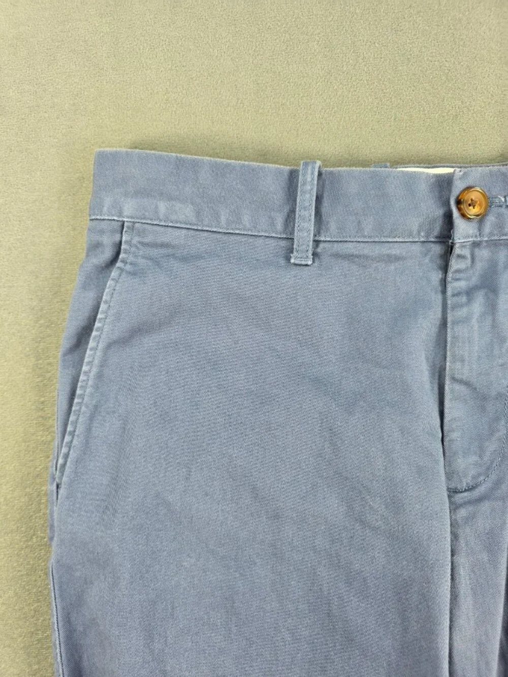 J. Crew Flex Men's Slim Chino Pants 31x32 Light Blue Stretch